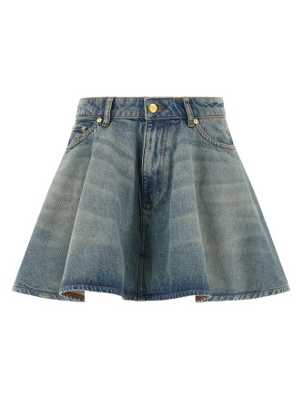 'Tint Rigid Denim' skirt