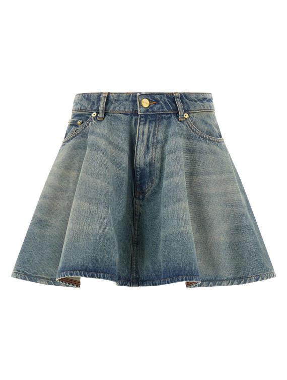'Tint Rigid Denim' skirt #1