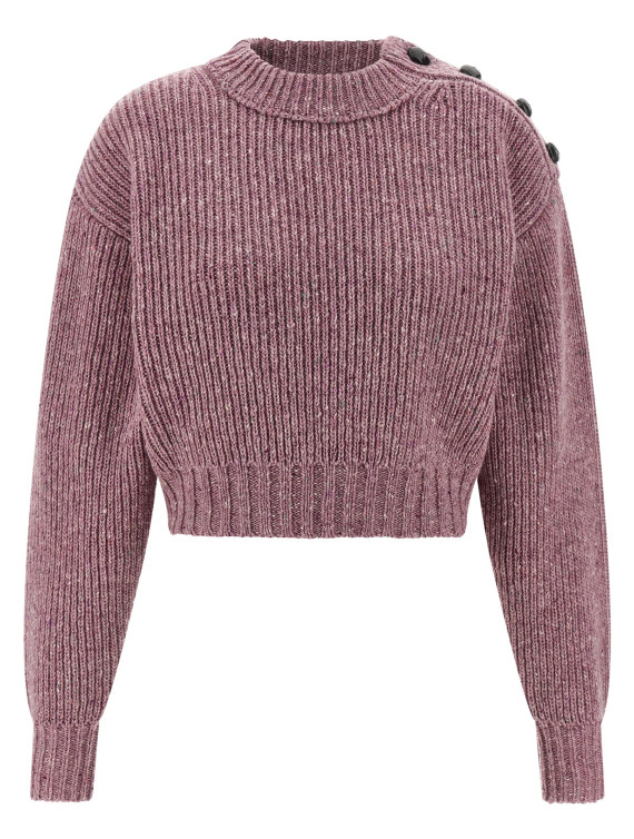 Свитер, кардиган CHLOÉ Donegal wool sweater (CH25WMP116406R5) #1