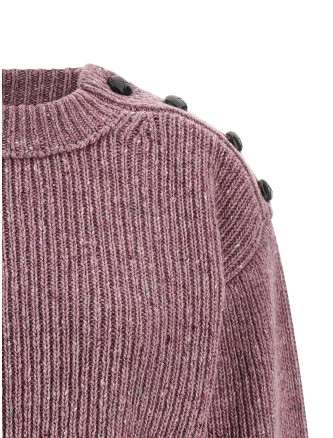 Свитер, кардиган CHLOÉ Donegal wool sweater (CH25WMP116406R5) #