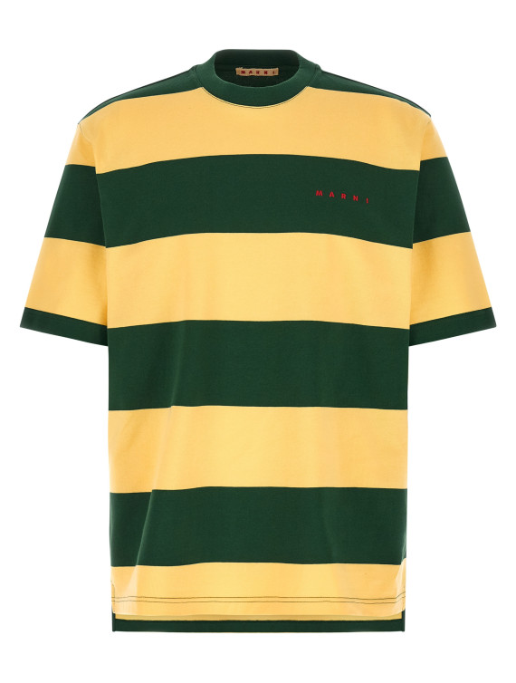 Футболка MARNI Maxi striped T-shirt (HUMU0287S0UTC580STV60) #1