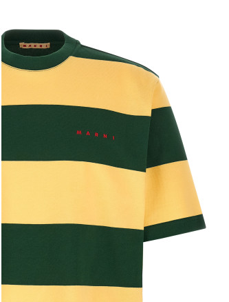 Футболка MARNI Maxi striped T-shirt (HUMU0287S0UTC580STV60) #