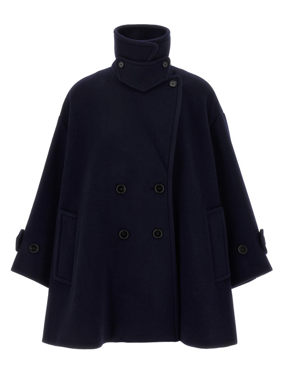 Пальто, тренч CHLOÉ Double breasted wool coat (CH25AMA2695248B) #1