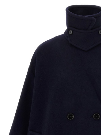 Пальто, тренч CHLOÉ Double breasted wool coat (CH25AMA2695248B) #
