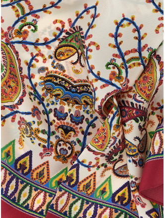 Floral Paisley scarf #