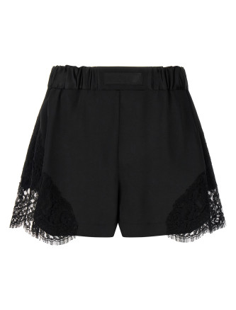 Lace insert shorts