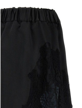 Lace insert shorts #