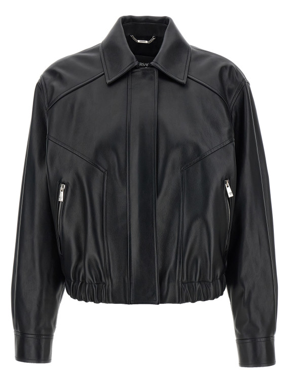 Leather blouson #1