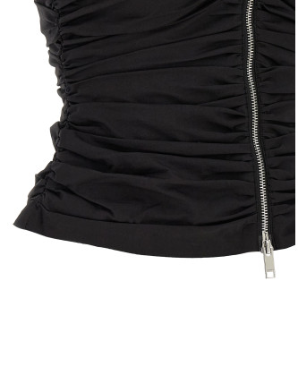 'Black Ruched' top #