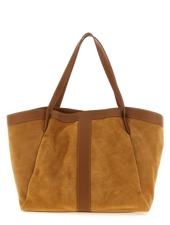 Suede shopping bag #1