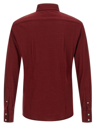 Рубашка, блузка BRUNELLO CUCINELLI Silk and cotton shirt (MR8326686C2435) #