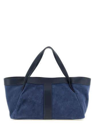Suede shoulder bag