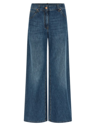 Wide leg jeans