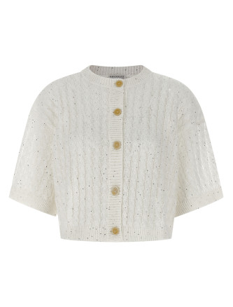 Свитер, кардиган BRUNELLO CUCINELLI 'Dazzling Cable'