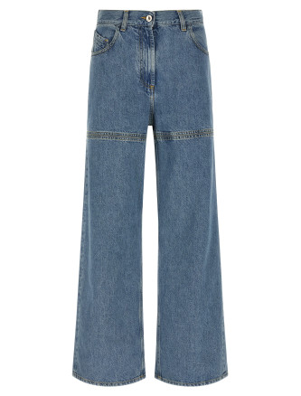 Cut-out jeans