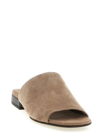 Monile suede sandals #