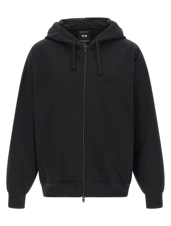 'Y-3 Brushed Terry Zip' hoodie #1