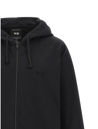 'Y-3 Brushed Terry Zip' hoodie #