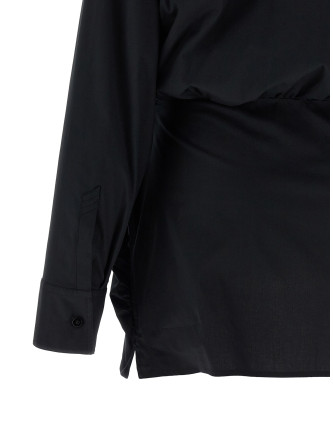 Double layer shirt dress #