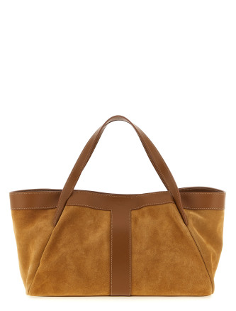 Suede shoulder bag