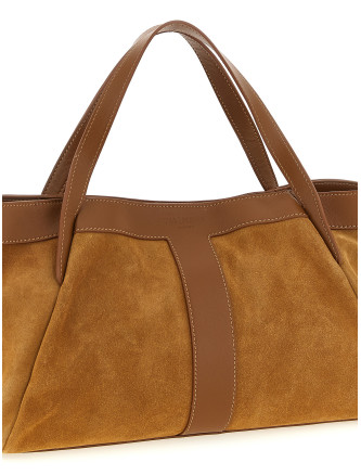 Suede shoulder bag #