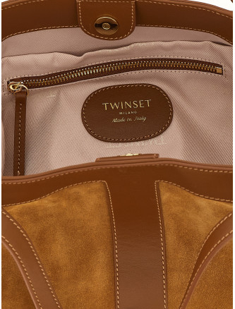 Suede shoulder bag #