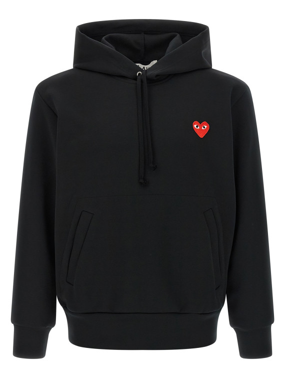 Толстовка COMME DES GARÇONS PLAY 'Red Emblem' (AXT1741) #1