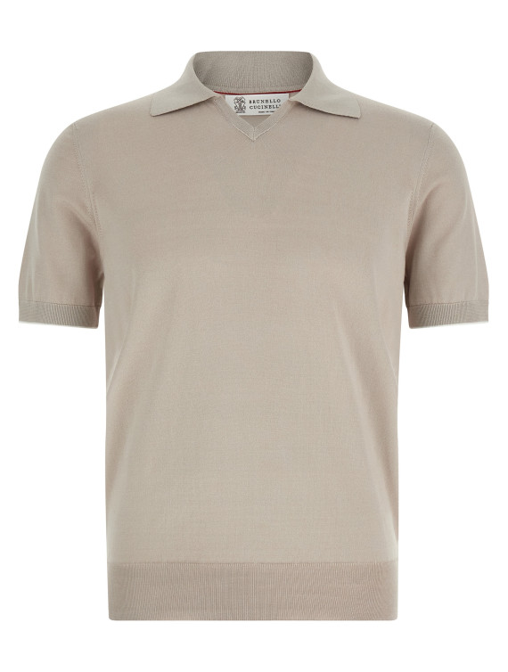 Cotton polo shirt #1