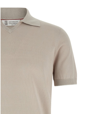 Cotton polo shirt #
