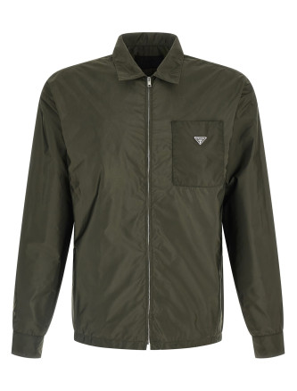 Re-nylon feather shirt