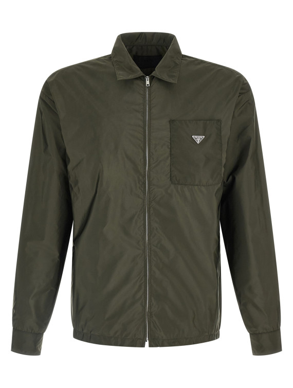 Re-nylon feather shirt #1