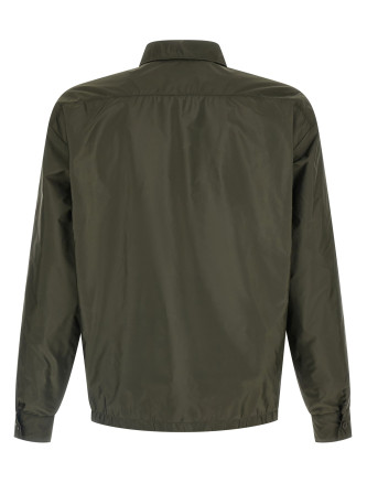 Re-nylon feather shirt #