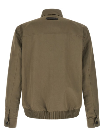 Linen cotton blouson #