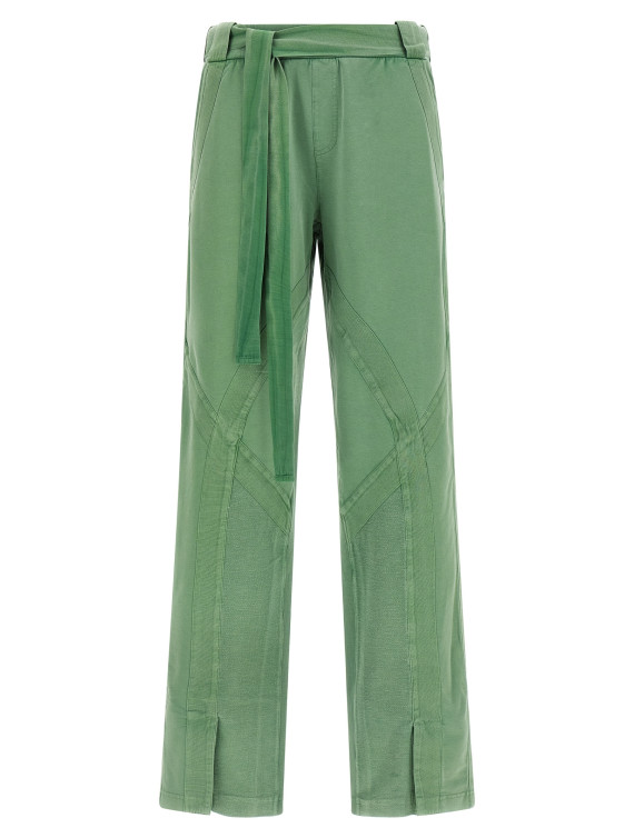 Front split pants #1