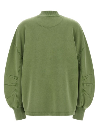 Толстовка THE ATTICO Shaped slit sweatshirt (260WCF00024017) #