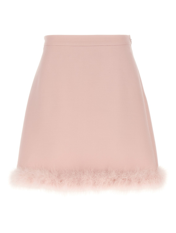 Valentino Garavani feathers skirt #1