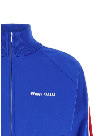 Logo embroidery sweatshirt #