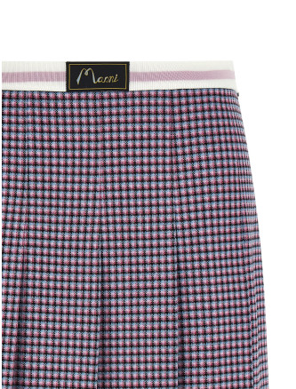 Houndstooth skirt #