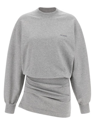 Mélange sweatshirt dress