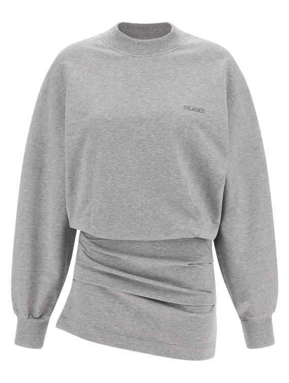 Mélange sweatshirt dress #1