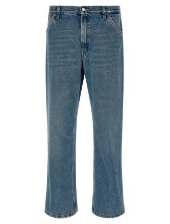 Straight leg jeans