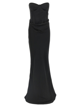 Макси ROTATE BIRGER CHRISTENSEN 'Satin Corset Maxi'
