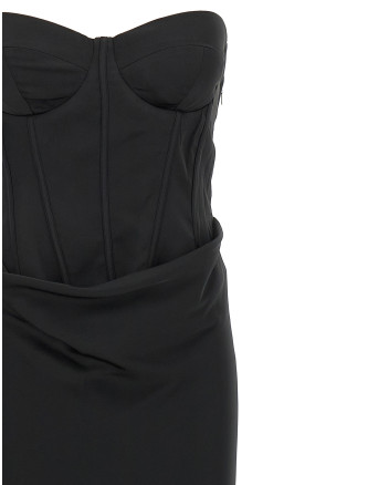 Макси ROTATE BIRGER CHRISTENSEN 'Satin Corset Maxi' (114330100100) #