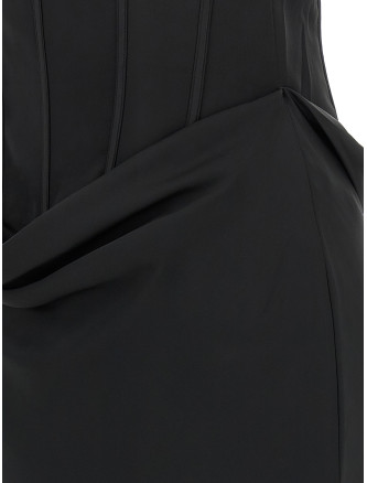 Макси ROTATE BIRGER CHRISTENSEN 'Satin Corset Maxi' (114330100100) #