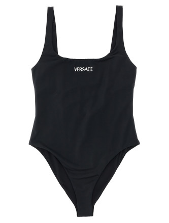 'Versace Logo' one-piece swimsuit