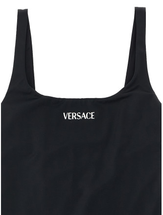 'Versace Logo' one-piece swimsuit #