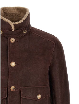 Кожаная куртка BRUNELLO CUCINELLI Aviator jacket (MPMPN1952C4253) #