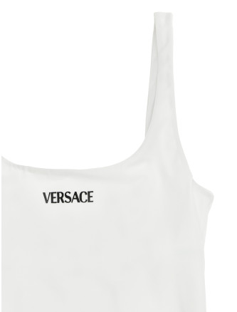 'Versace Logo' one-piece swimsuit #