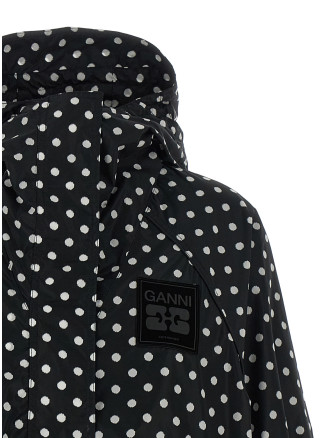 Polka dot anorak #