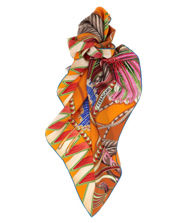 'Giada' print scarf